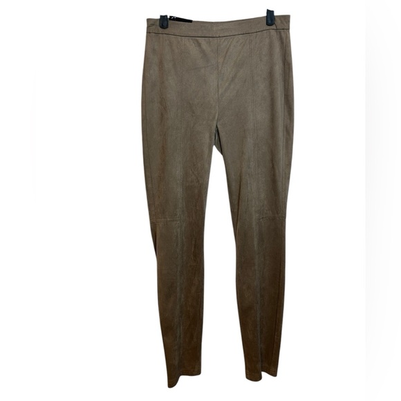 Renuar Pants - Nwt Renuar Tan Faux Suede Pull On Pants
